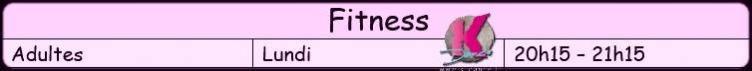 Horaire fitness 3